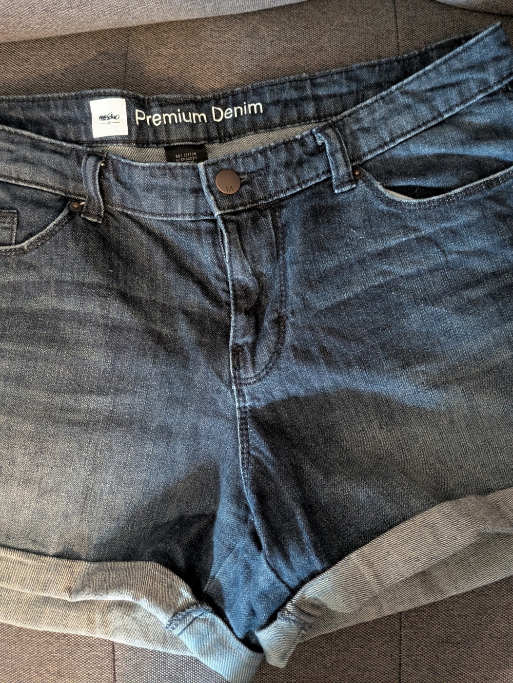 Jean Shorts, Size 12
